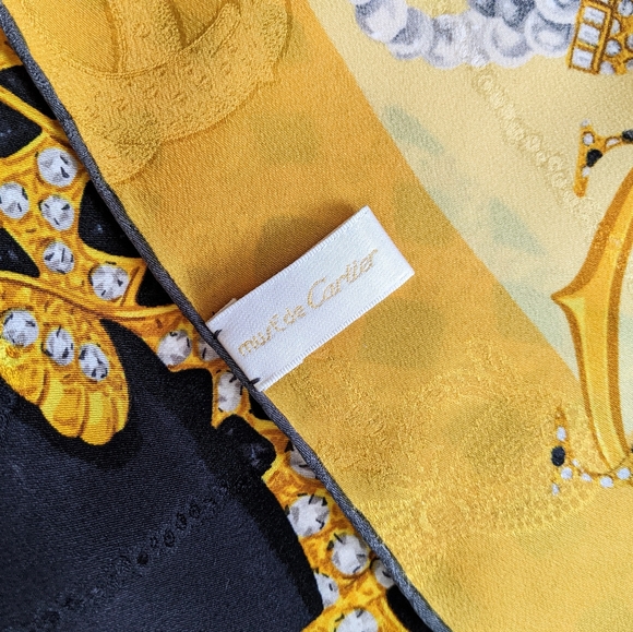 Cartier Silk Scarf - Picture 6 of 6